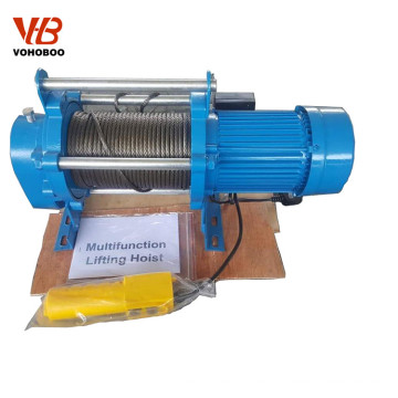Elevador Winch KCD Tipo 200-2000kg KCD200-KCD2000 Mini Winch Eléctrico